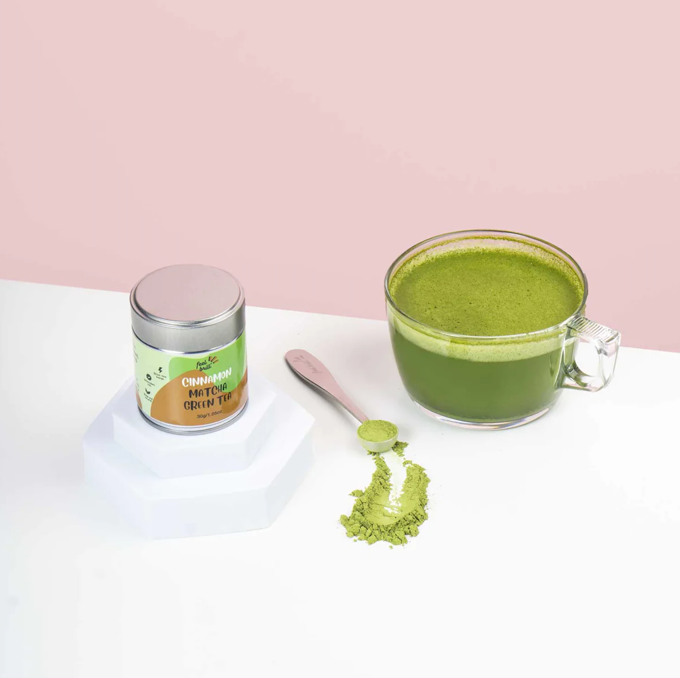 Žalioji arbata 🍵 MATCHA su cinamonu